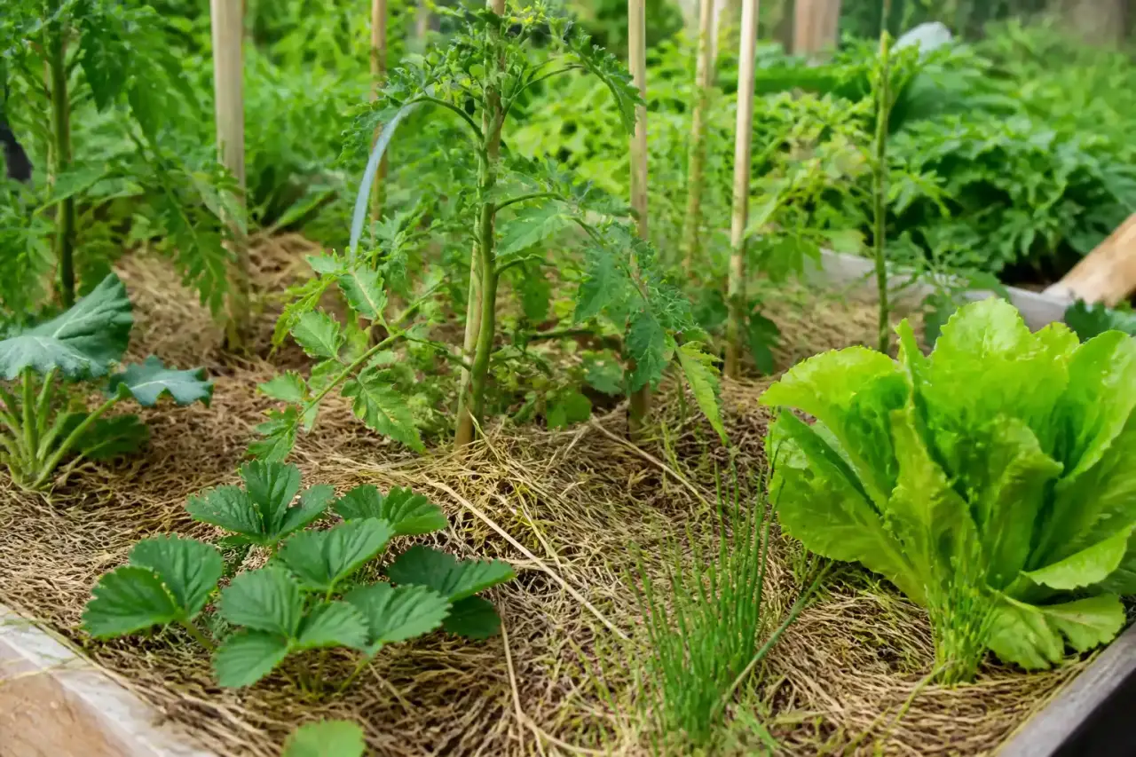 Paillage potager : la couche qui vous évite arrosages et désherbage à répétition