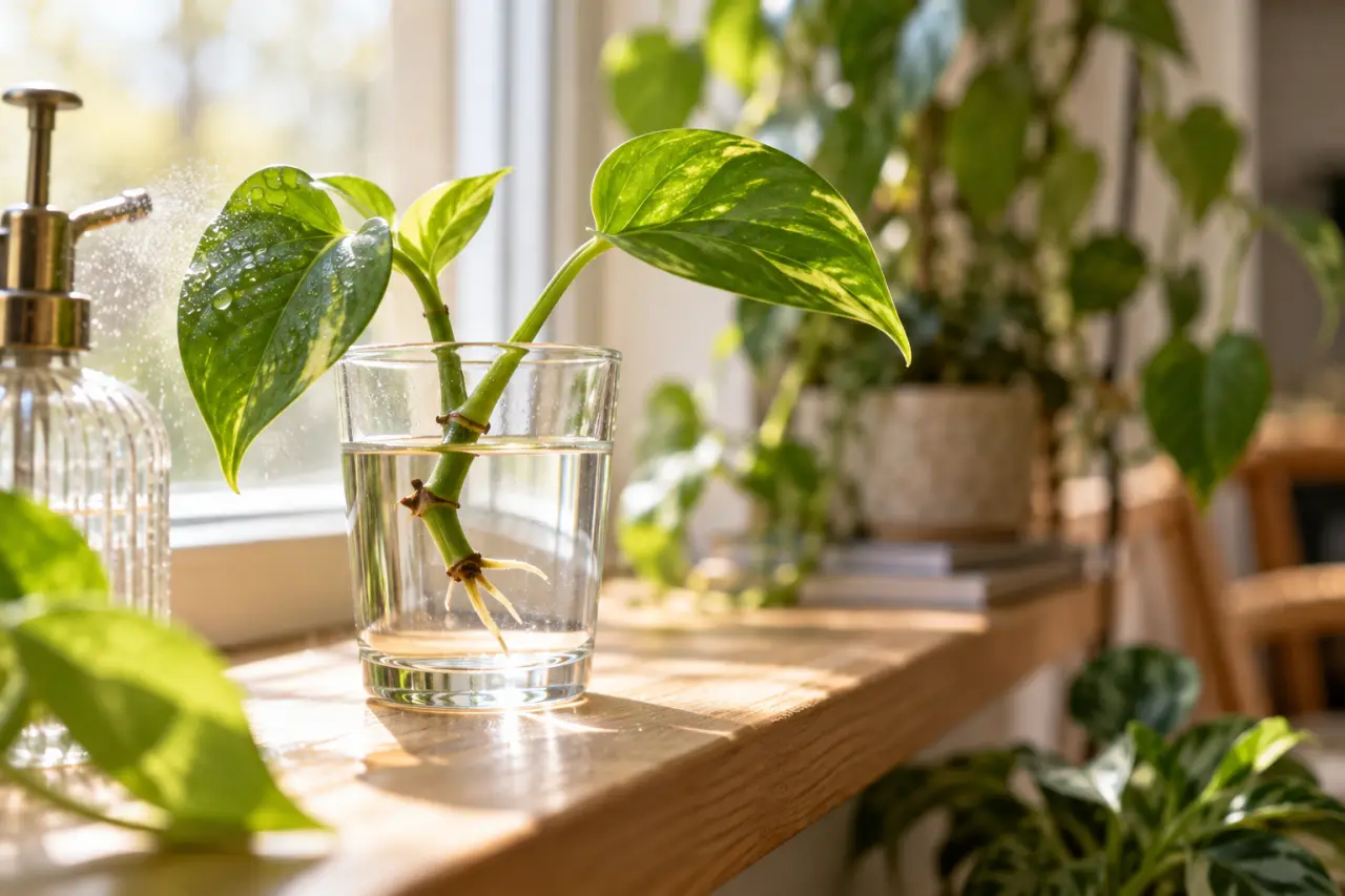 Bouturage des plantes vertes : le nœud, l’humidité et la lumière font la différence